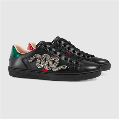 gucci women's embroidered ace sneaker|gucci ace embroidered sneaker celebrity.